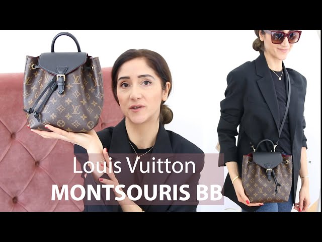 Louis Vuitton Montsouris BB Backpack, Review, What's In My Bag & Ways To  Wear!