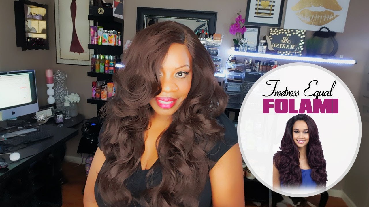 Freetress Equal Folami Lace Deep Invisible L Part Wig