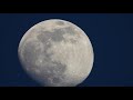 Nikon coolpix P1000 The Moon At 6pm in 4K