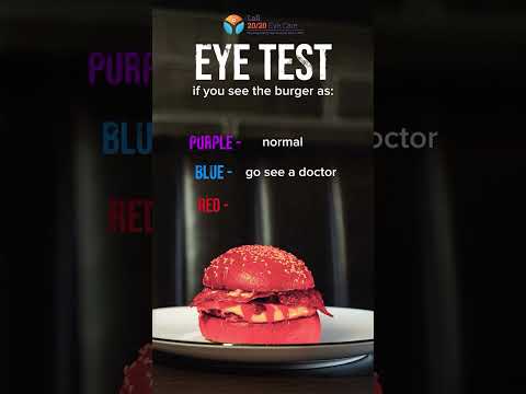 What Color Is This Burger? Your Eyes Might Reveal The Answer