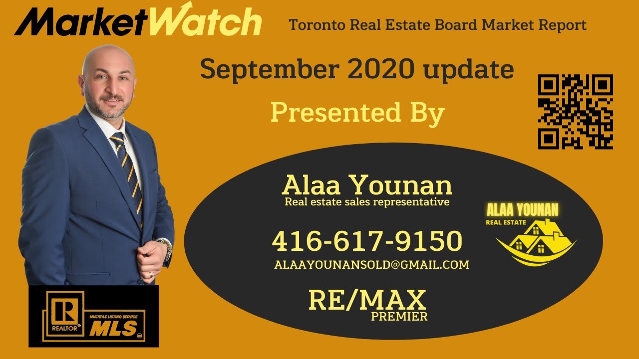 Toronto Real Estate Board Market Report September 2020 Update by Alaa Younan richardrobbins 