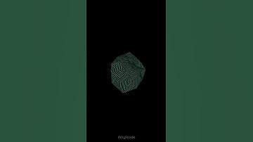 Generative visuals | Acrylicode #shorts