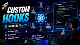 Create your own Custom 🪝 — React js 
