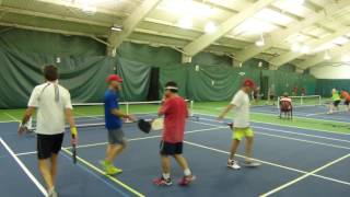 Spring Swing Pickleball Tournament OMD RR Dave Weinbach/Bill Ritchie v Ben Park/Brad Tew