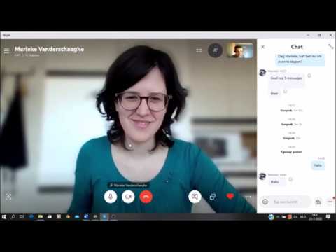 Video: Een Skype-videoconferentie Opzetten Con