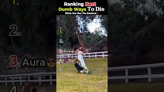 Ranking Best Dumb Ways To Die pt.10😂