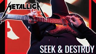 Metallica - Seek & Destroy POV Guitar Cover | SCREEN TABS