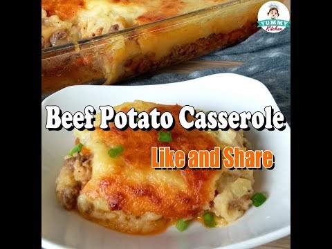 Ground Beef Potato Casserole