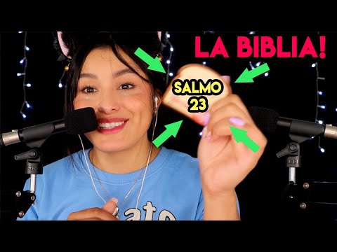 Duerme Tranquilo 📖 con textos de La Biblia 🙌 Muchos Susurros! I ASMR en ESPAÑOL I Ges ASMR