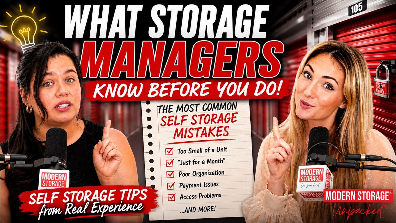 Storage Operators MODERN STORAGE® Unpacked™ | What the Best Self-Storage Operators Do 📦🚀 ...