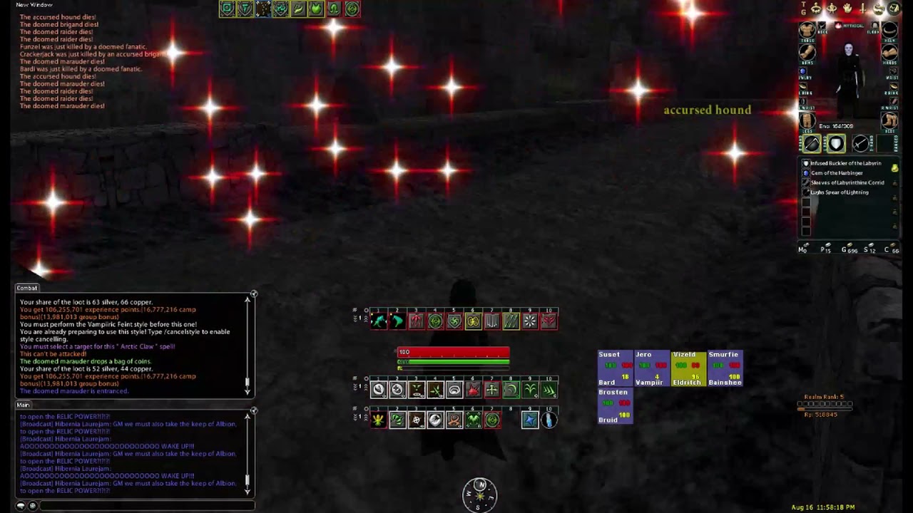 DAoC - Malerhjerner -  Get out of the way, train coming through!