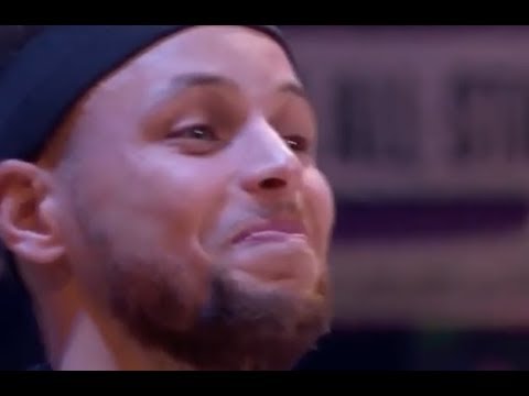 Stephen Curry Cant Stop Laughing During Nba Finals National Anthem Youtube