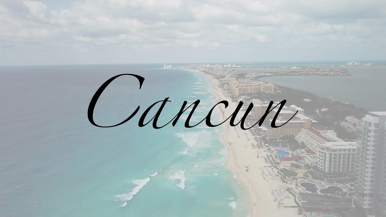 Cancun, Mexico 4k Aerial View