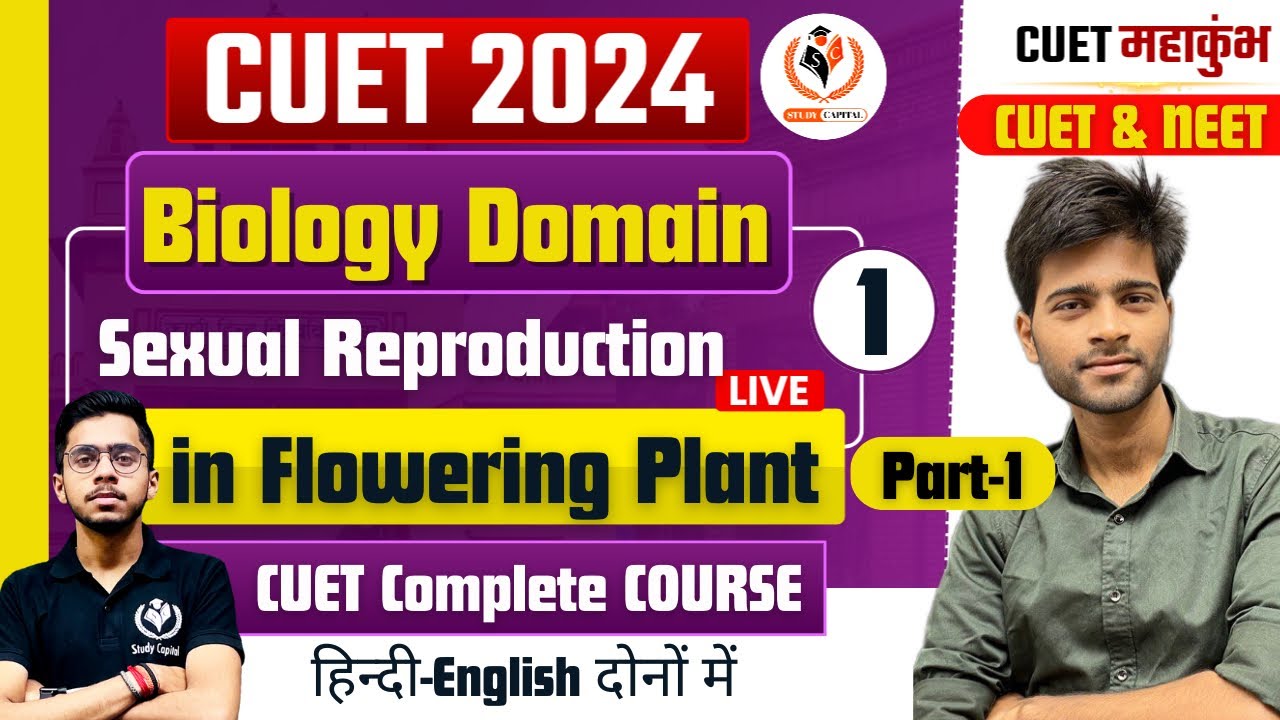 CUET B.Sc. Domain (Biology) CUET UG 2024 Sexual Reproduction in ...