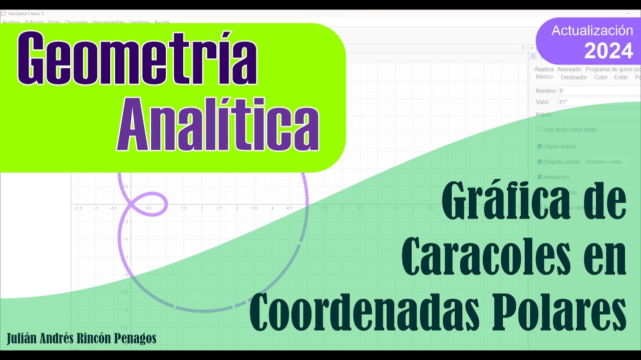 Gr fica De Caracoles En Coordenadas Polares YouTube Gr Fica De Caracoles En Coordenadas Polares Youtube