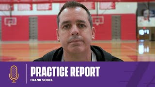 Frank Vogel discusses upcoming adjustments going into the road trip | Lakers Practice