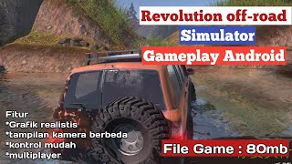 Revolution off-road : Spin simulator (Grafik realistis) - android gameplay screenshot 2