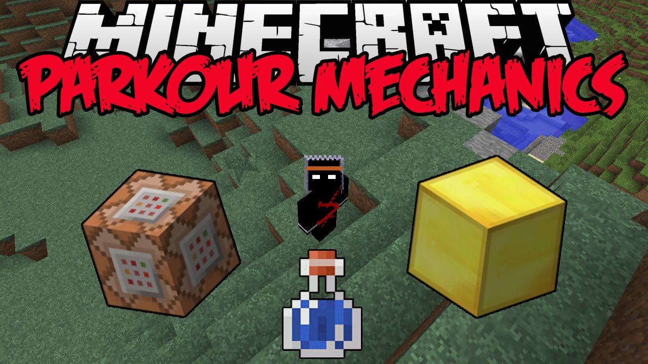 Minecraft | Parkour Mechanics "Be A Jump Master!" | One Command