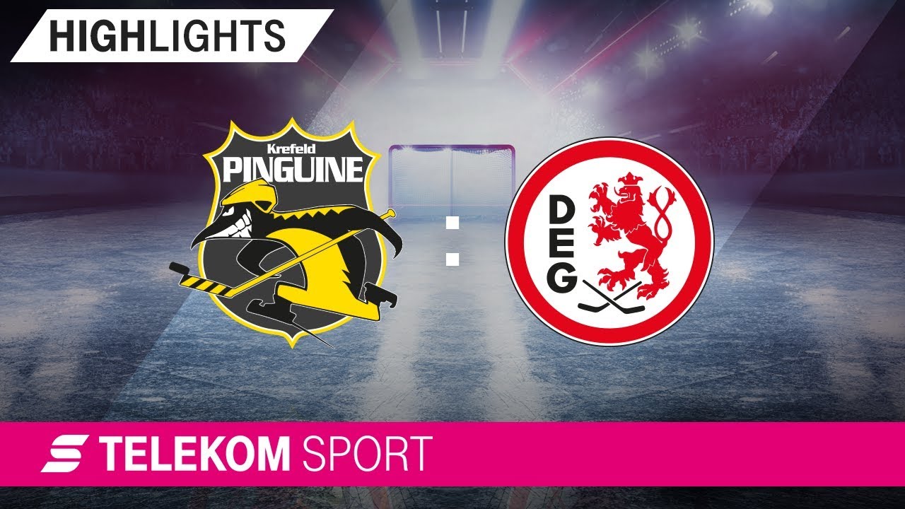 Krefeld Pinguine - Düsseldorfer EG | 16. Spieltag, 18/19 | Telekom Sport