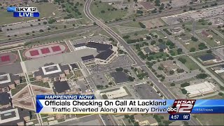 VIDEO: Suspicious package at JBSA-Lackland