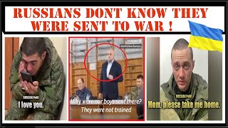 Russians Boys don&#39;t Know They are sent to WAR in Ukraine!