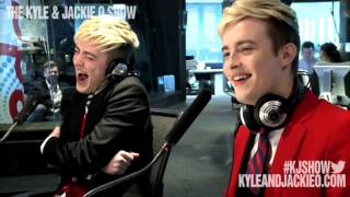 20130424 TheKyleandJackieOShow Jedward interview