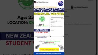 New Zealand Study Visa Approved | Yoobee Colleges | Master of Software Engineering #shorts