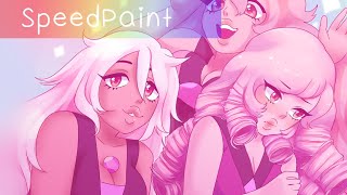 🌷The Rose Quartz | SpeedPaint | Steven Universe Future!🌷