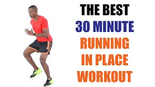 The Best 30 Minute Running In Place Workout for Weight Loss  Burn 300 Calories