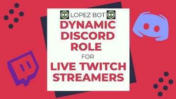 Lopez Bot - Showcase Twitch Streamers that are Live Now with a Discord Role