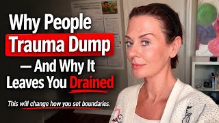Famous Why People Trauma Dump - And Why It Leaves You Drained Profile