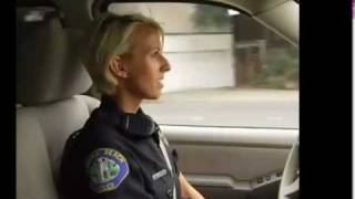 Female Police Officer Makes Traffic Stop