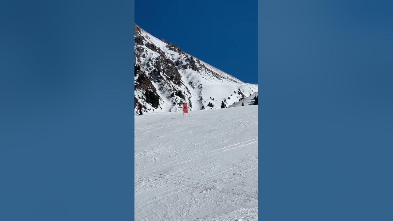 Ski resort Shymbulak. Kazakhstan. Almaty. Горнолыжный курорт Шымбулак ...