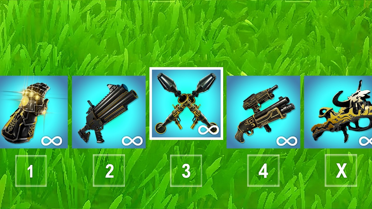 Fortnite But Everyone Has EXOTIC LOADOUTS!