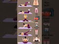 Yoga Pilates Belly Fat Lose Workout | #shorts #yoga #pilates #bellyfatloss #workout