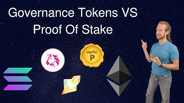 Governance Tokens VS Proof Of Stake - What