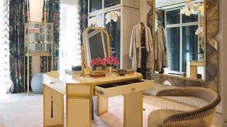 Interior Design Tour A Dreamy Walk-In Closet In Nyc