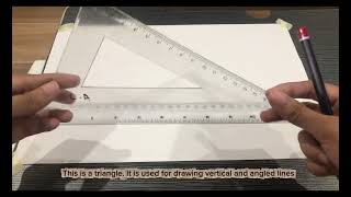 Proper Use of the T-Square, Triangle and Compass