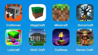 Craftsman, Mega Craft, Minecraft, HorrorCraft, Lokicraft, MultiCraft, Craftman, Naruto Craft screenshot 1