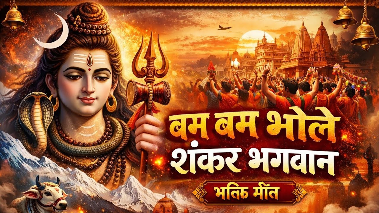 बम बम भोले शंकर भगवान | हर हर महादेव | सुपरहिट शिव भक्ति गीत 2026