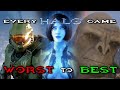 EVERY Halo Game Ranked from Worst to Best