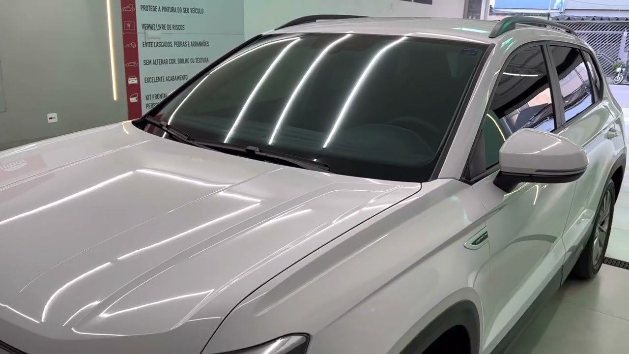 Volkswagen Taos - Película Segurança + Redução de Calor LLumar - ArtsomAuto