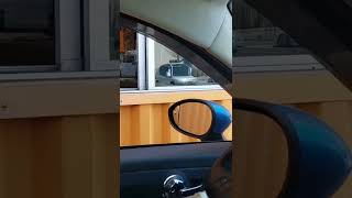 The Car Reflection In The Window.