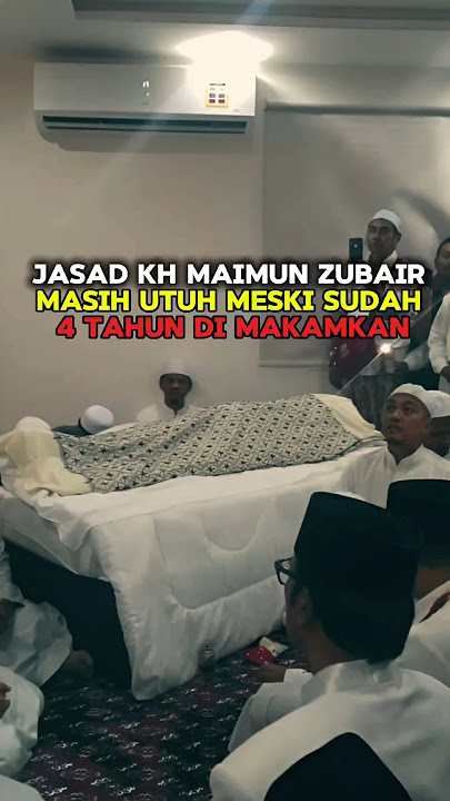 Jasad Kh Maimun Zubair Masih Utuh Meski Sudah 4 Tahun Di makamkan #shorts