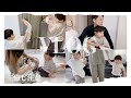 【とある日】男子4人とお家で過ごす1日【新生児】【休日】