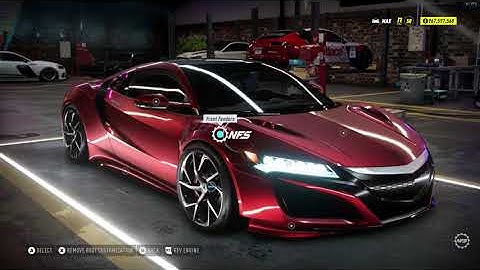 NFS Heat: 2017 Acura NSX Customization