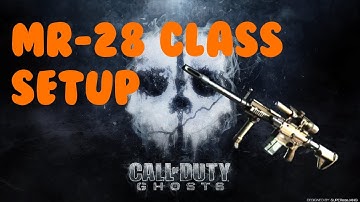 "Marksman Rifle Class Setup" In Call Of Duty Ghosts