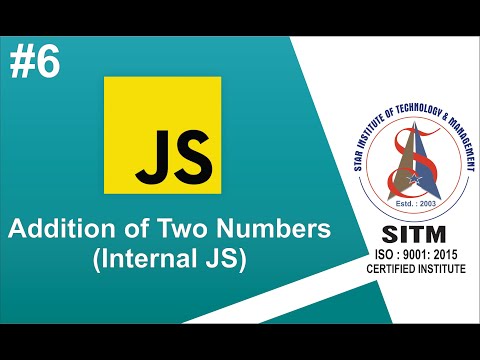 Addition of Two Numbers (Internal JS)