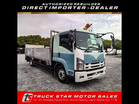 Isuzu Forward Dropside Cargo | TPG F16 | New Model | Aluminum Sidings | Truck For Sale