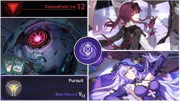 Gold and Gears Lv. 12 Full Run - Kafka x Black Swan & Double Ruan Mei/Nihility Path/Pursuit Dice